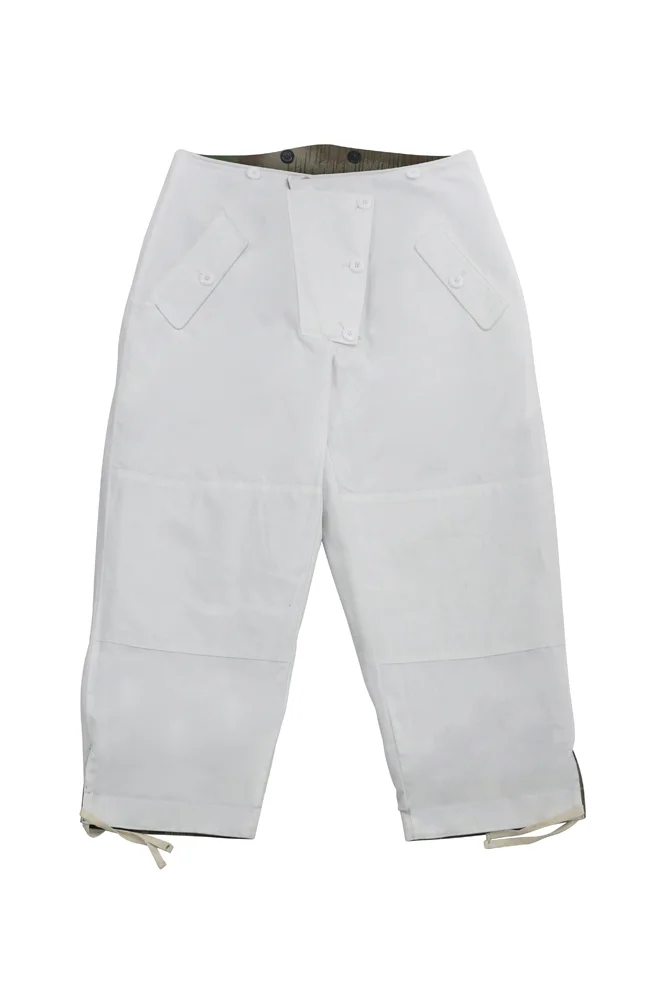   Reversible Winter Trousers In Marsh Sumpfsmuster 44 With Splinter Color German-Uniform