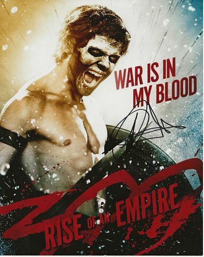 Jack O'Connell 300 rise of an empire authentic hand signed autograph Photo Poster painting AFTAL