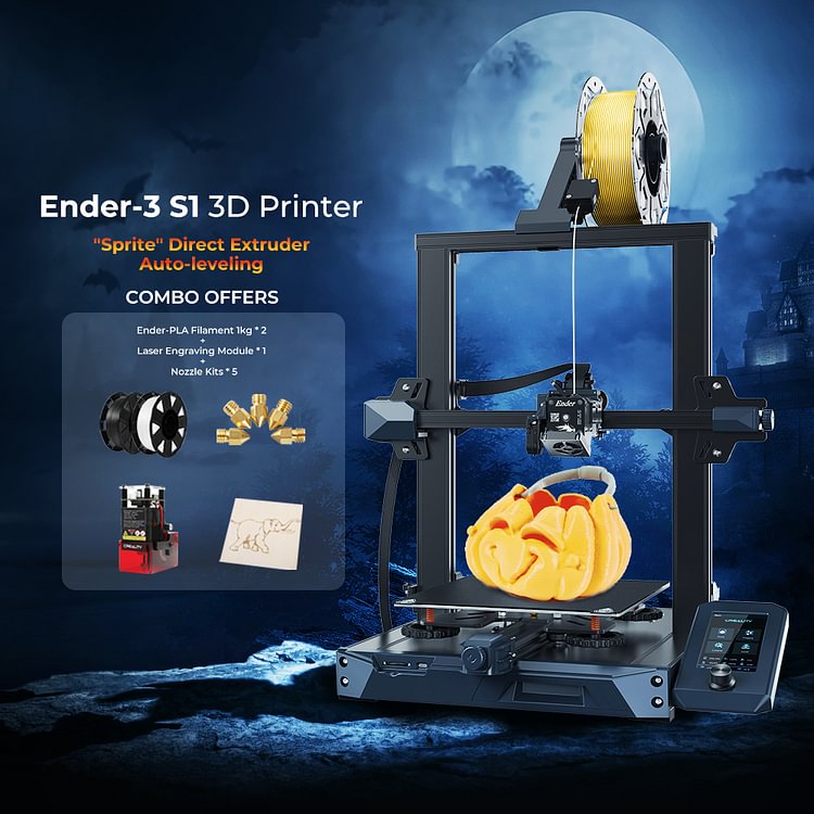 Ender-3 S1 3D Printer Premium Combo 