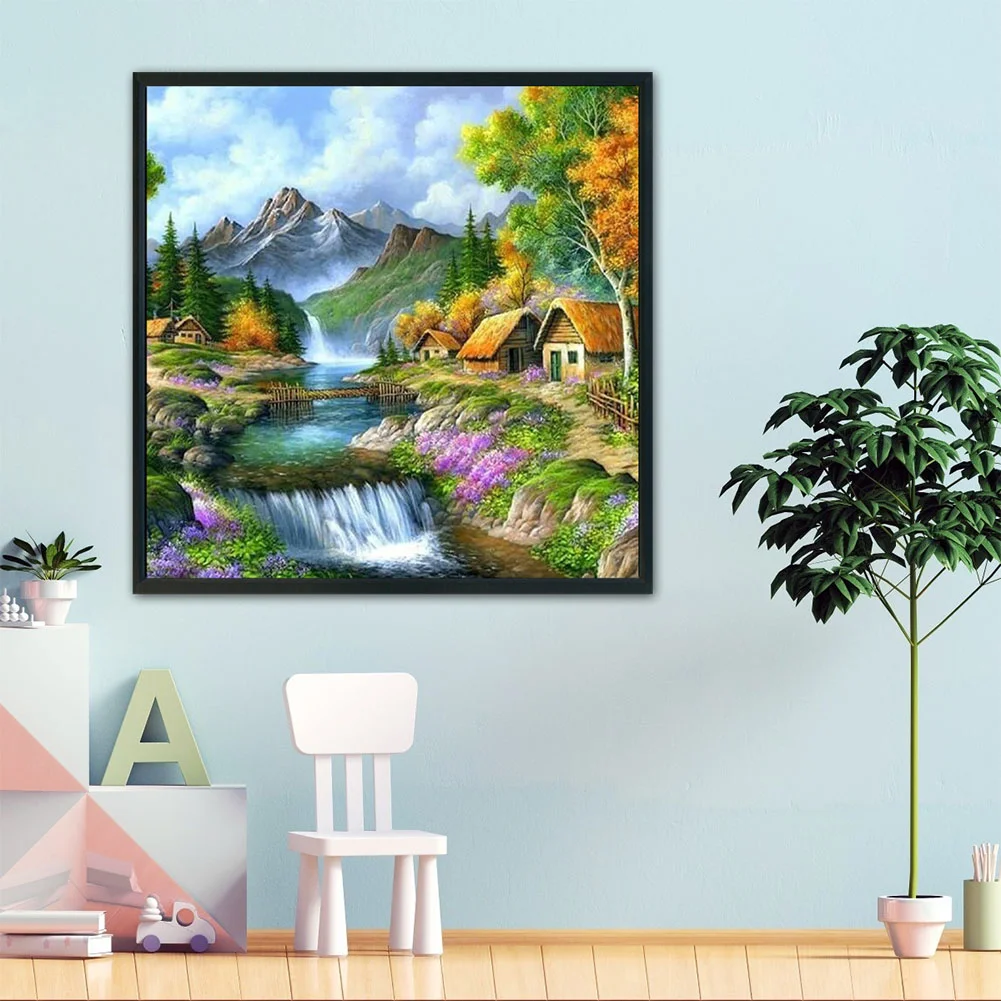 11ct Stamped Cross Stitch - Countryside(50*50cm)
