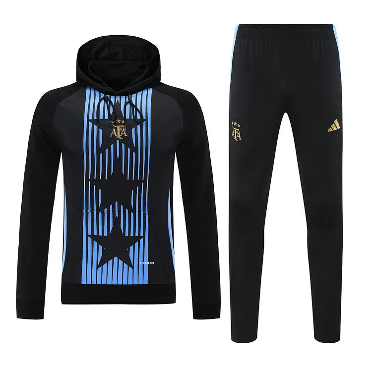 2025-26 Argentina Hooded Long Sleeve Suit - Adult Suit