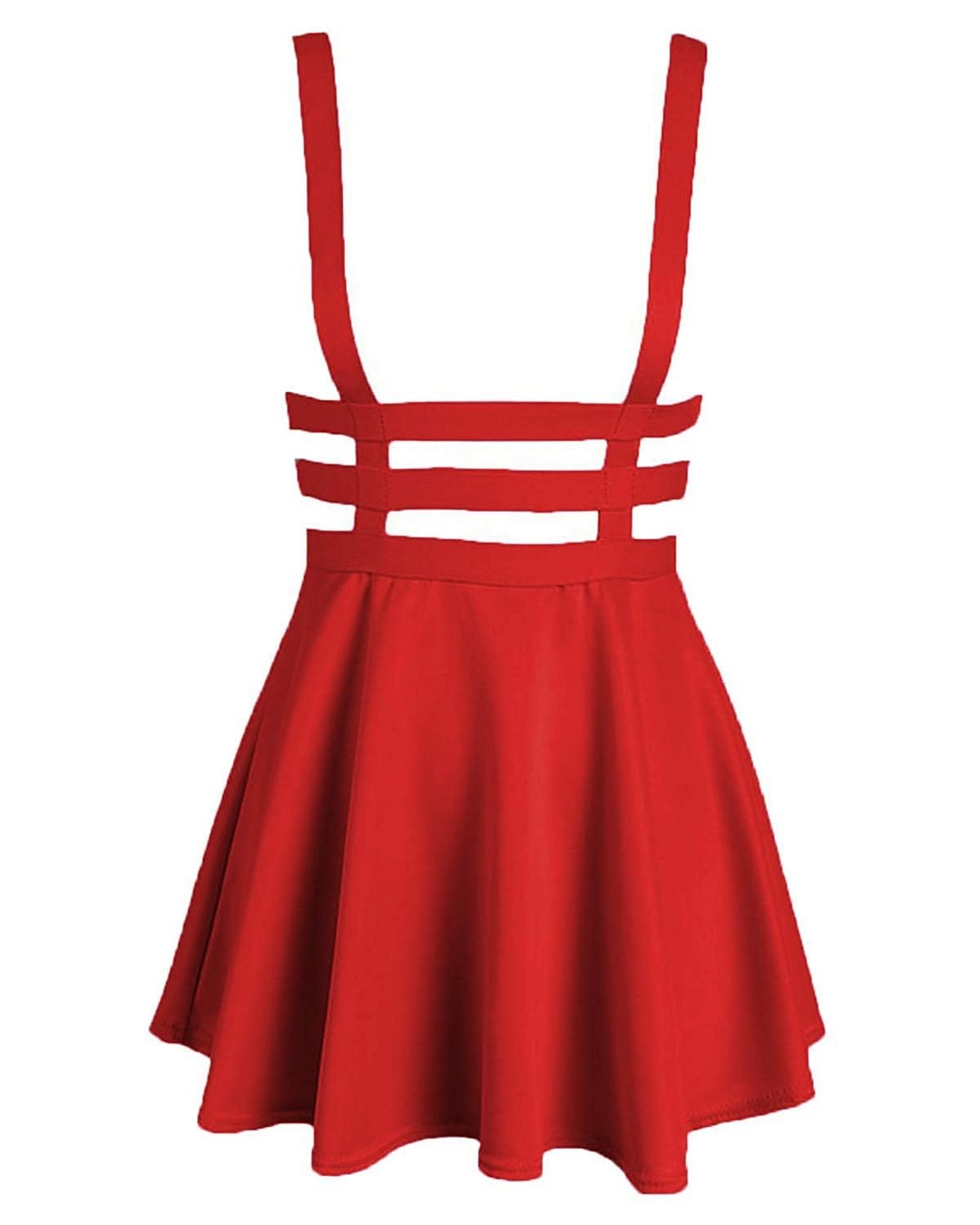 Womens Pleated Short Braces Skirt (S-3XL)