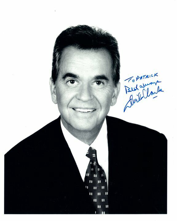 DICK CLARK Autographed Signed Photo Poster paintinggraph - To Patrick