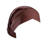 Knot Cap Fashion Solid Color Women Hijab Base Hat