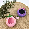 Protective Skin Cover with Lanyard Cute Protective Cover Strawberry Design Protector Sleeve Skin for Tamagotchi Paradise Electronic Pet
