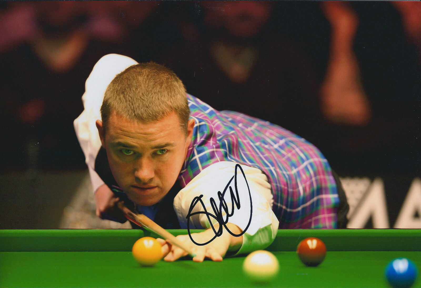 Stephen HENDRY SIGNED Autograph 12x8 Photo Poster painting AFTAL COA Dubai Classic WINNER