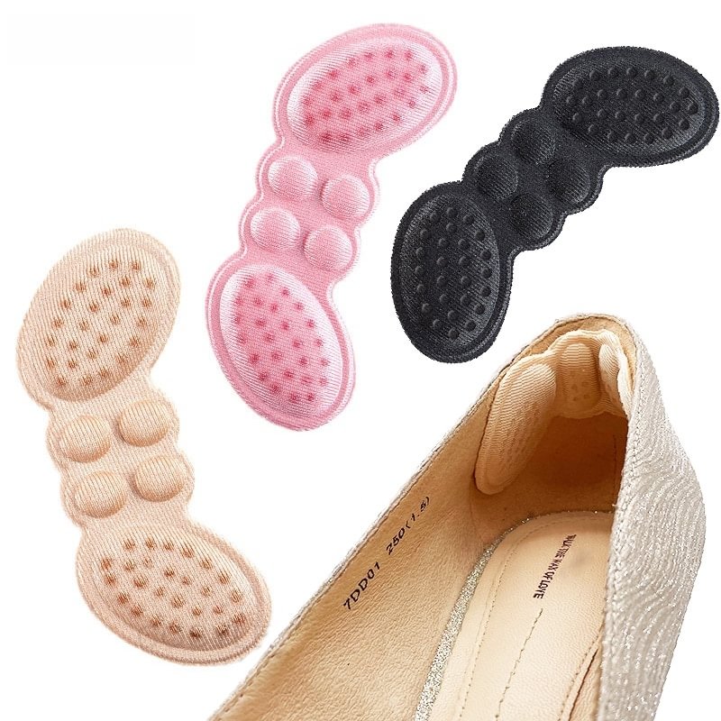 3 Pairs 4D thickened anti-wear high heel shoe sticker