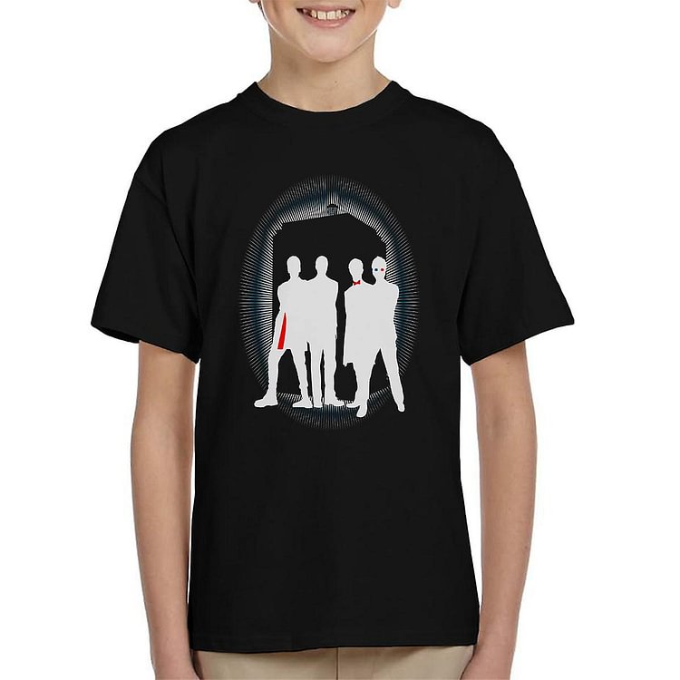 Doctor Who Are Those Silhouettes Kid's T-Shirt