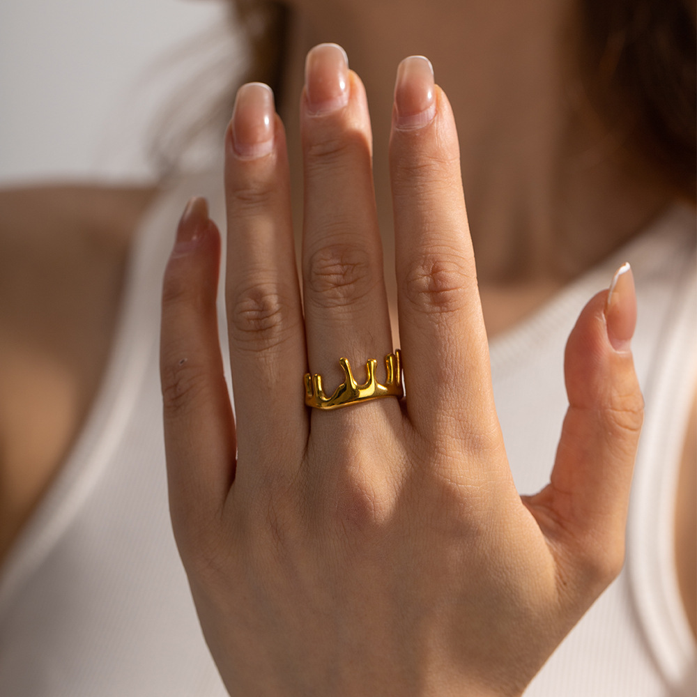 Irregular Elegant Luxurious Ring