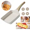 Nonstick Breakfast Frying Pan Tamagoyaki Cooker for Gas Stove Induction Cookware