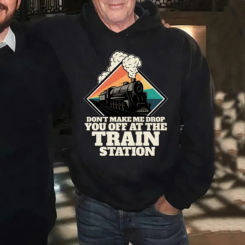 Western You Off At The Train Station Hoodie