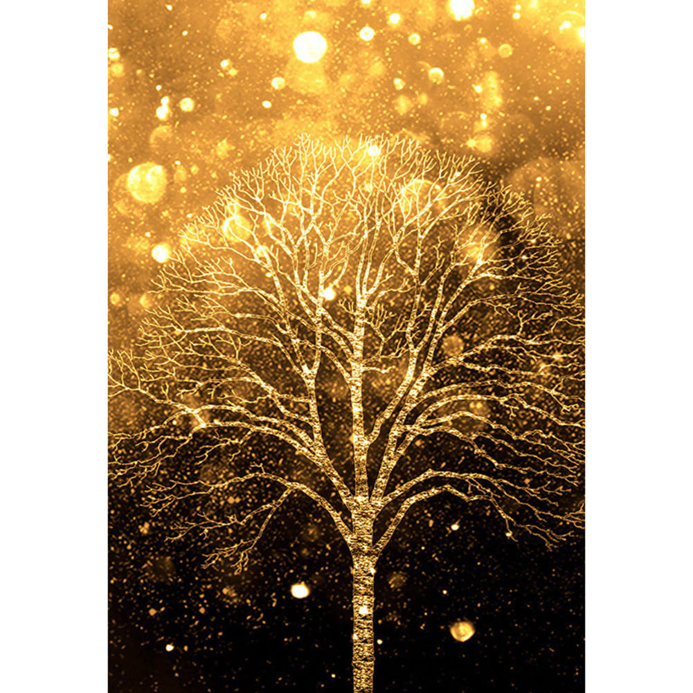 

Golden Tree-Round Drill Diamond Painting-30*40CM, 501 Original