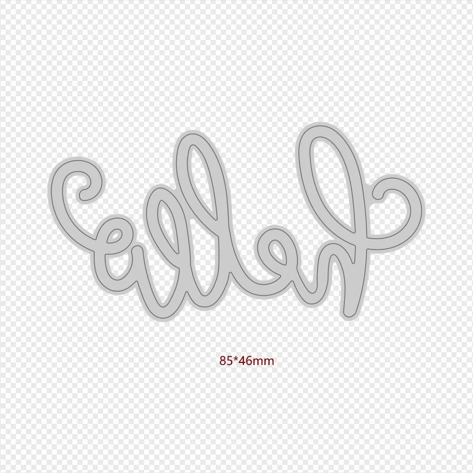 Metal Cutting Dies Slimline Essentials card Scrapbooking Stencil Cut Die For DIY Card Crafts Handmade