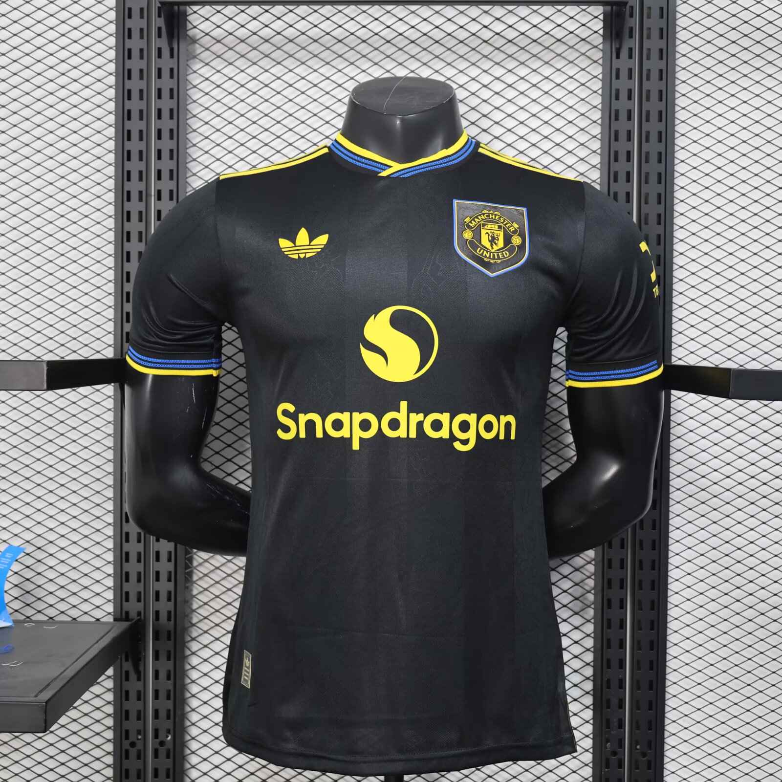 2025/2026 Player Version Manchester United Third Away Football Shirt 1:1 Thai Quality（The player version jersey is a bit tight, please pay attention to the size selection）
