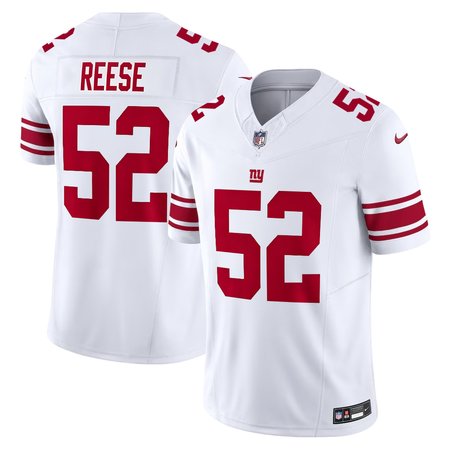 Men's New York Giants #52 Arvell Reese White 2026 NFL Draft Vapor F.U.S.E. Limited Jersey