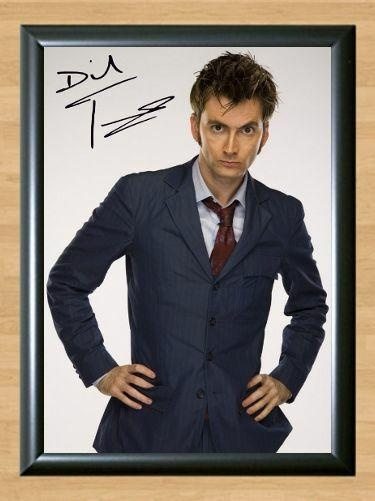 David Tennant Doctor Who Suit Signed Autographed Photo Poster painting Poster Print Memorabilia A3 Size 11.7x16.5