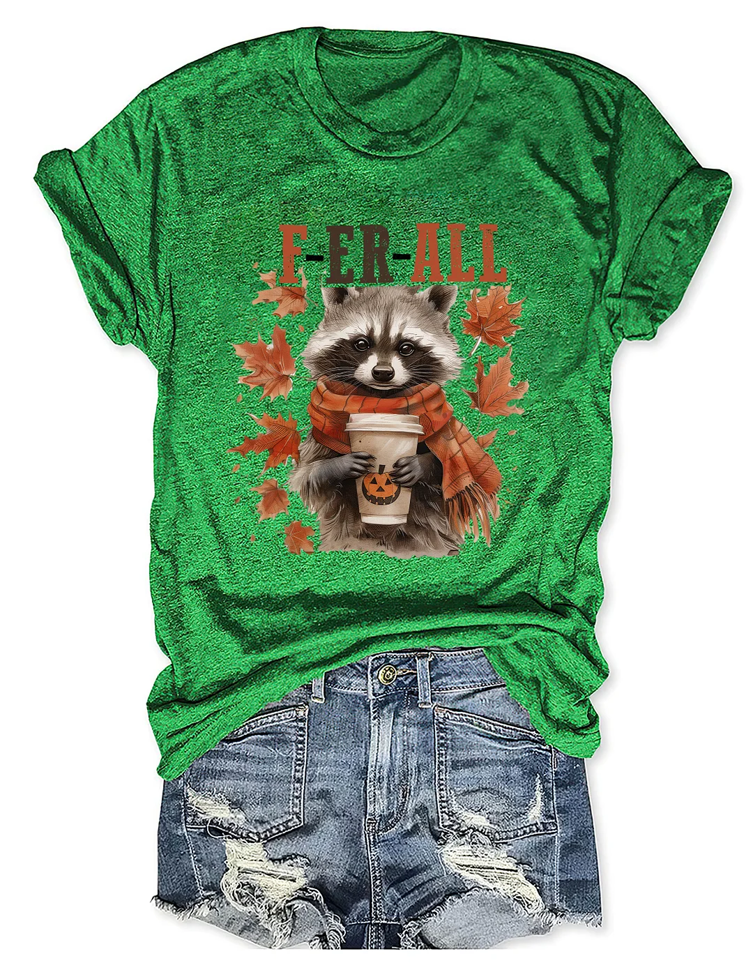 Feral Girl Fall T-Shirt