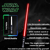Super Cool 2 in 1 Retractable Laser Sword