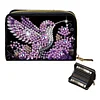 2pcs Hummingbird Butterfly Diamond Painting Fashion Card Holder Coin Purse