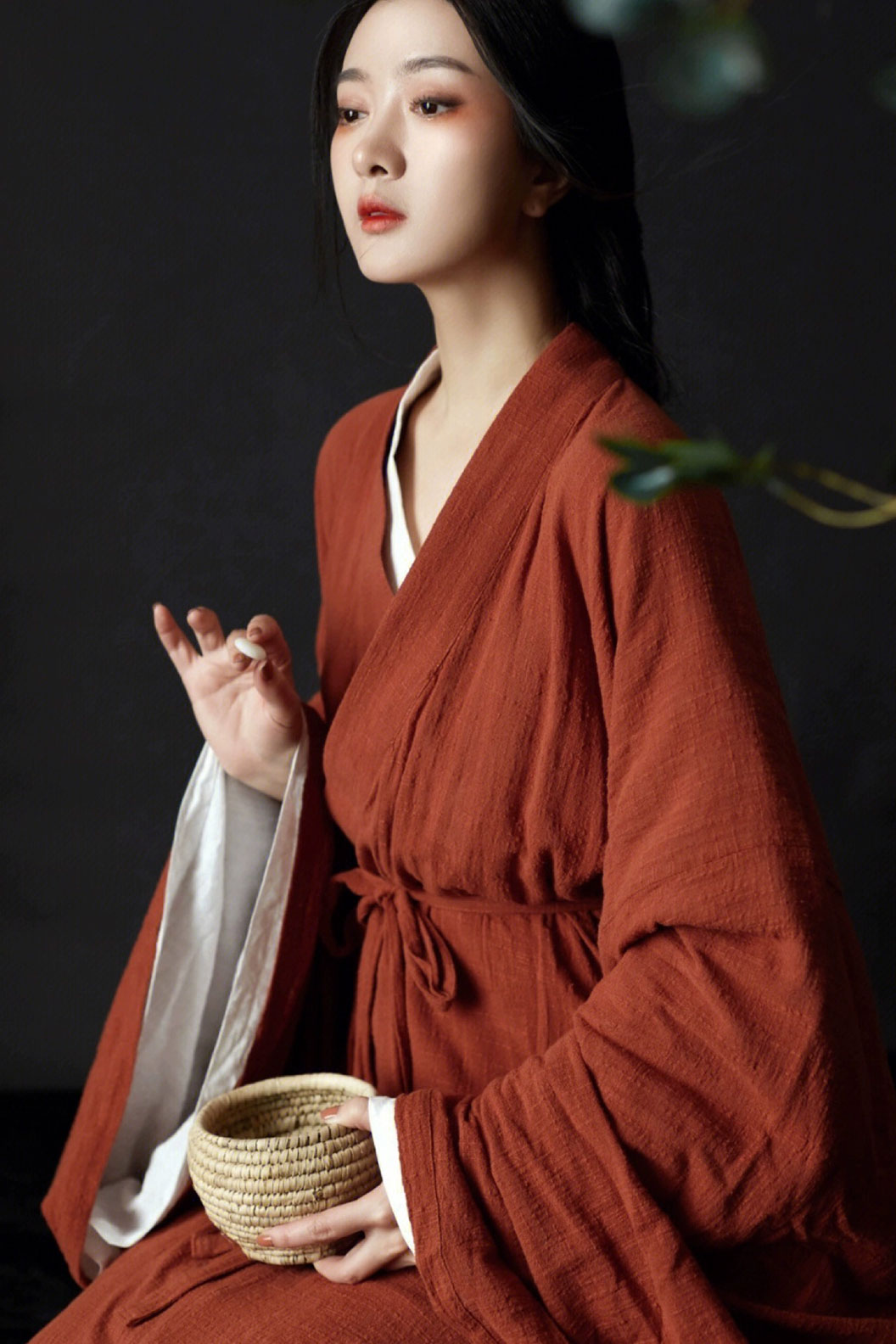 Wei Jin dynasty hanfu linen hanfu with missing heart - qieqieyouxisheng 戚戚忧思深2  Stupa Stones