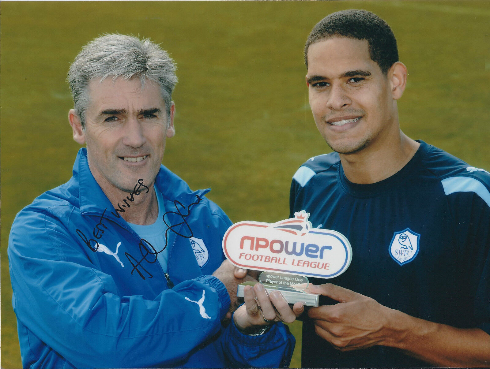 Alan IRVINE SIGNED Autograph 10x8 Photo Poster painting AFTAL COA Sheffield Wednesday Manager