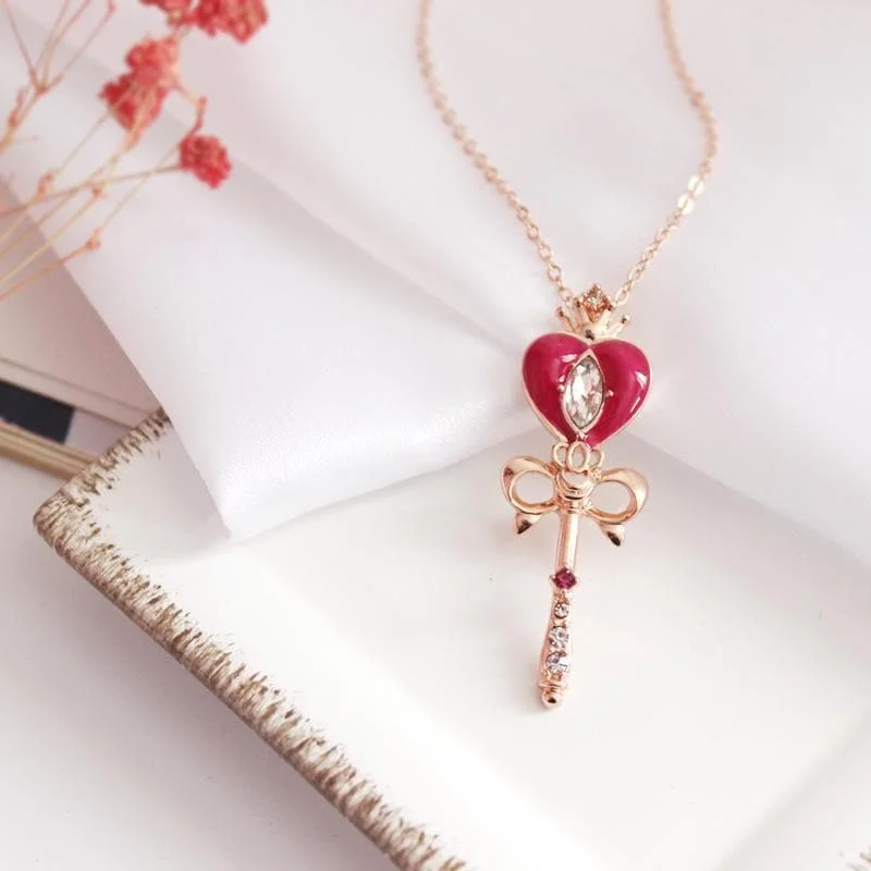 Sweet Heart Bow Necklace SP1812631