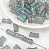 100PCS Delicate Shimmer Colorful Bamboo Joint Acrylic DIY Beads