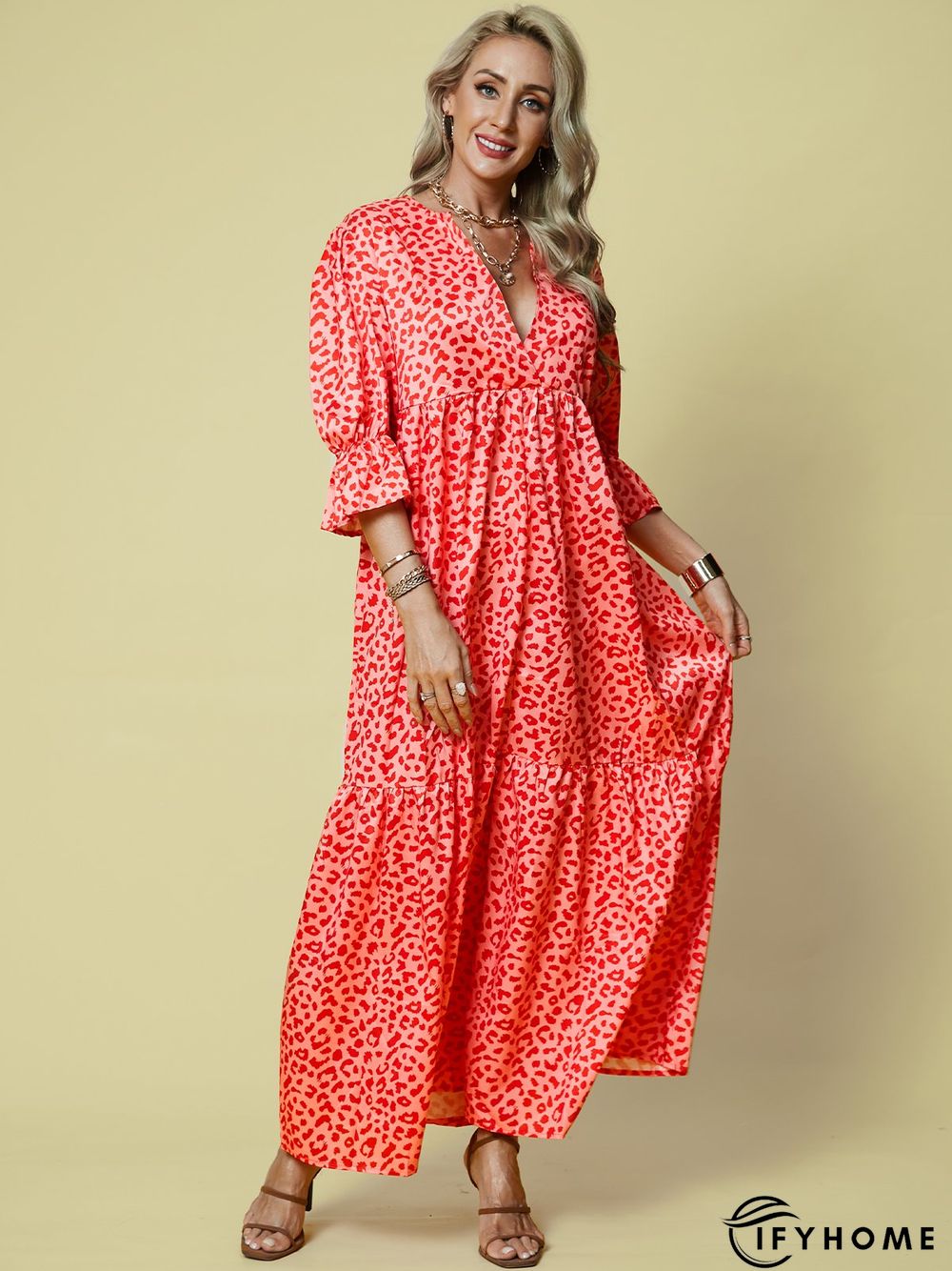 Boho Half Sleeve Weaving Dress | IFYHOME