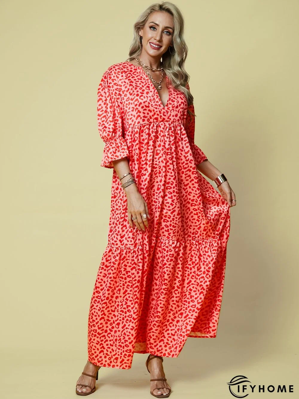 Boho Half Sleeve Weaving Dress | IFYHOME