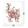 Cat - 11CT Stamped Cross Stitch Kit(40*48cm)