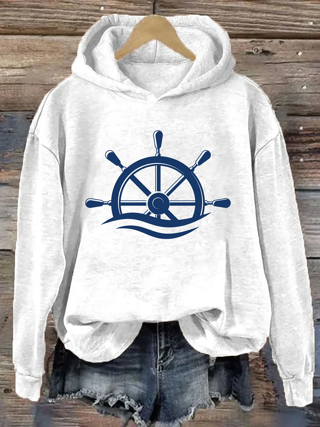 Ship Wheel Hoodie