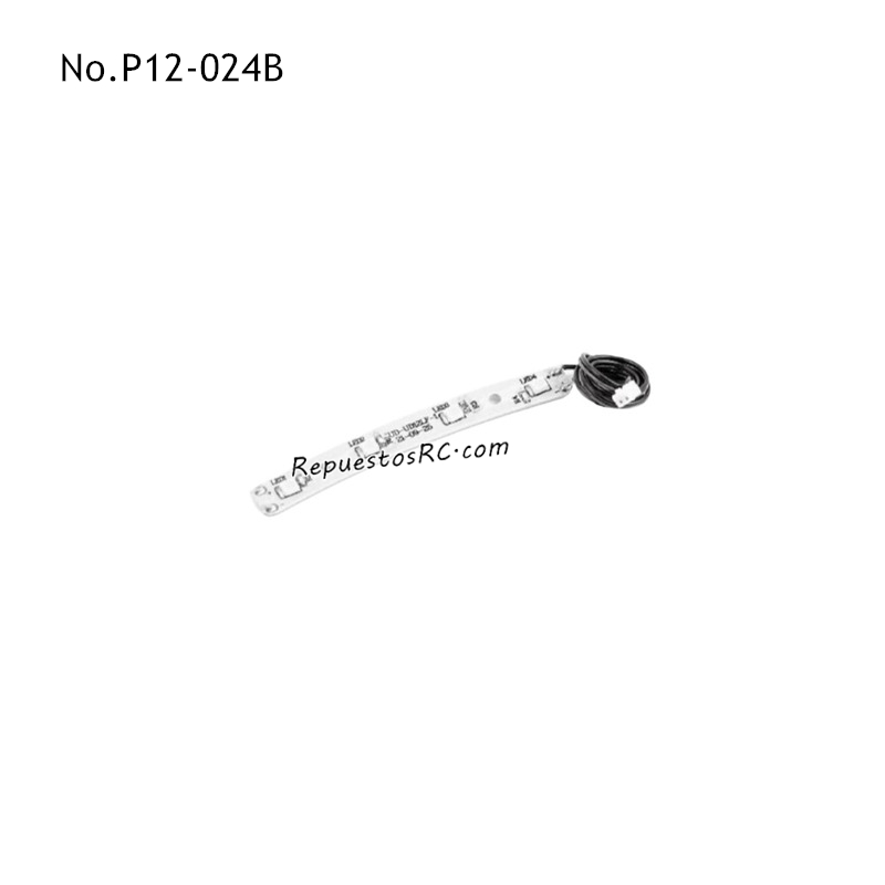 UDIRC UD1201 Pro Repuestos coches RC Luz LED Superior Sin Escobillas P12-024B