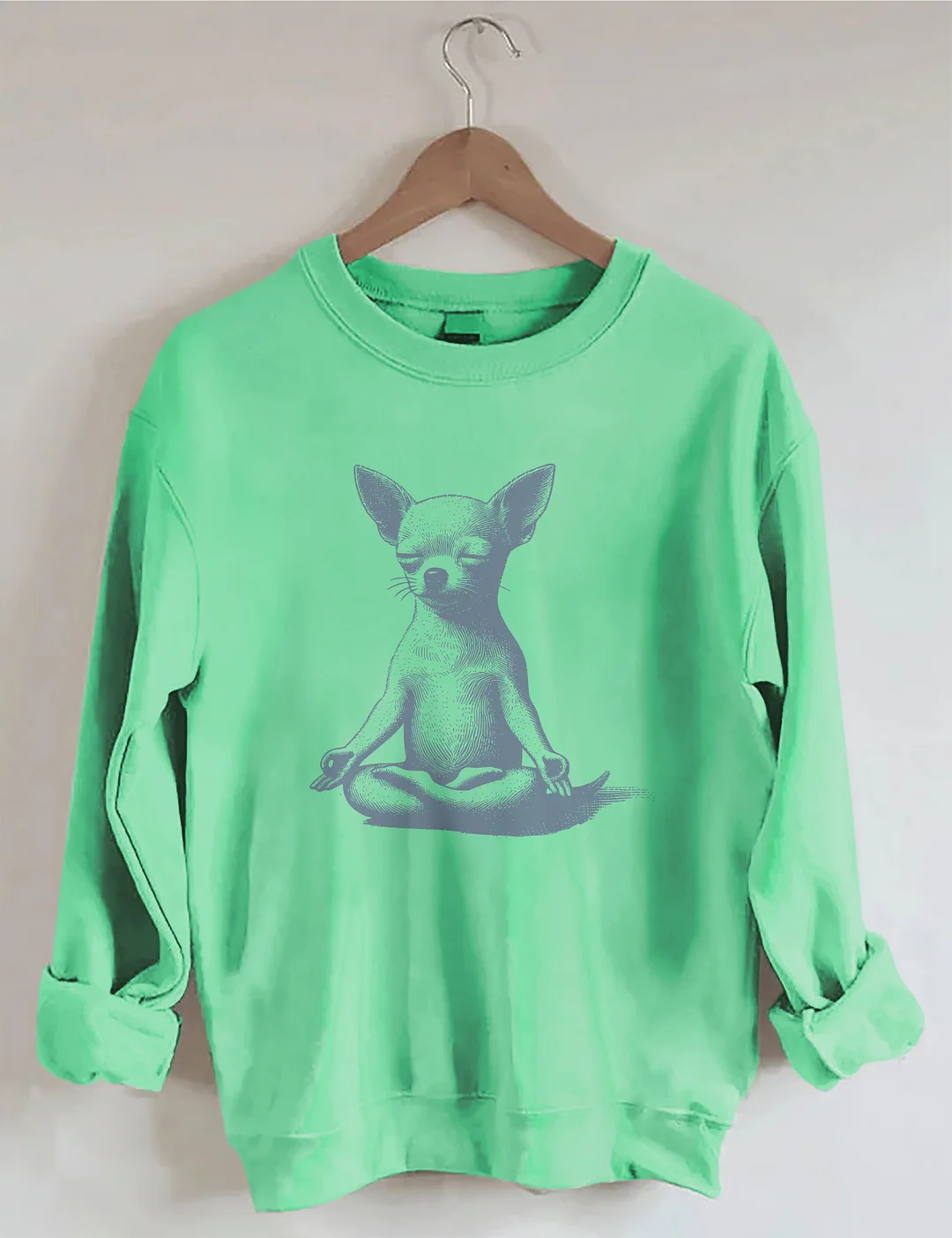 Chihuahua Yoga Meditation Sweatshirt