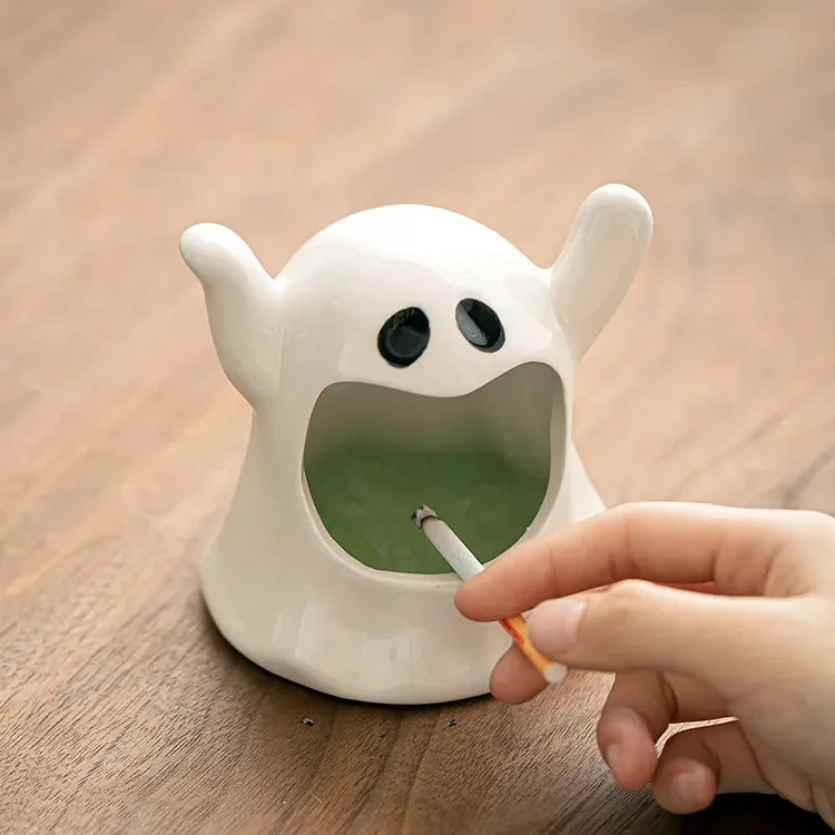 🔥2024 Hot Sale👻Cute Ghost Ashtray （Ceramics）