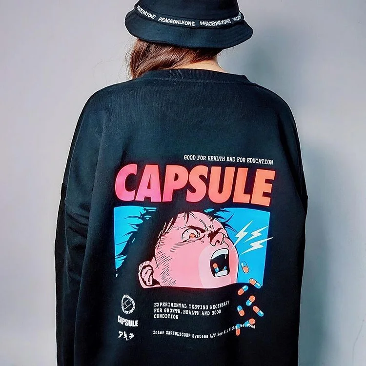 Pure Cotton Akira Capsule Pullover  weebmemes