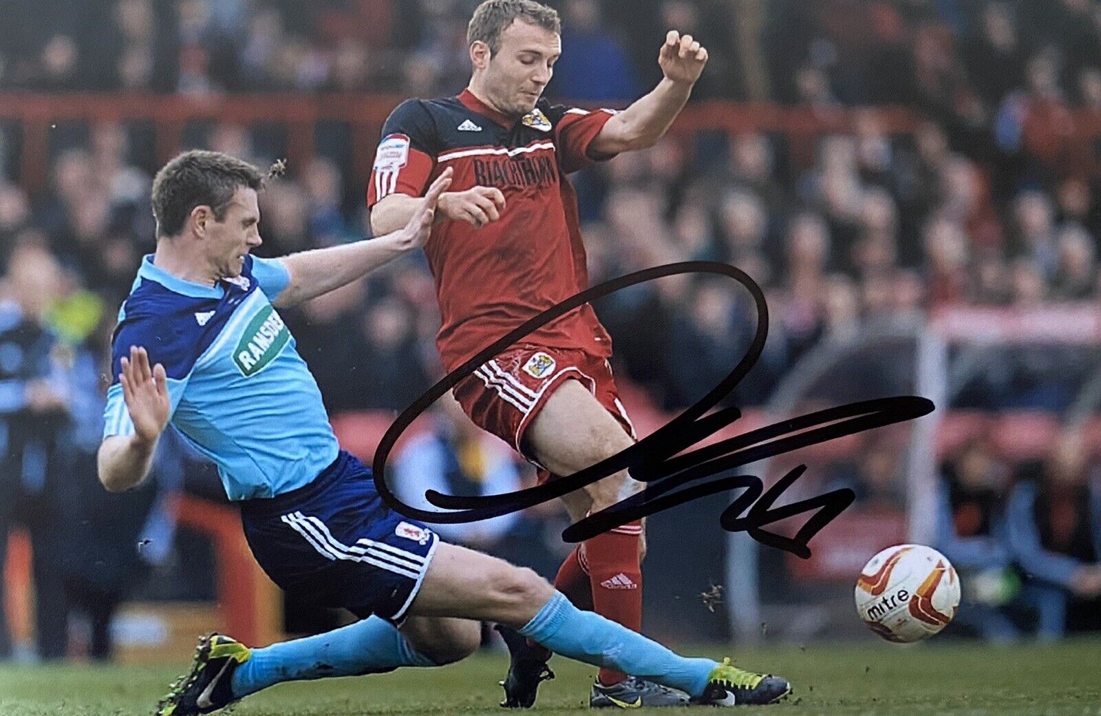 Liam Kelly Genuine Hand Signed Bristol City 6X4 Photo Poster painting