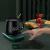 55 degrees ceramic cup heating cup smart heating usb constant temperature coaster