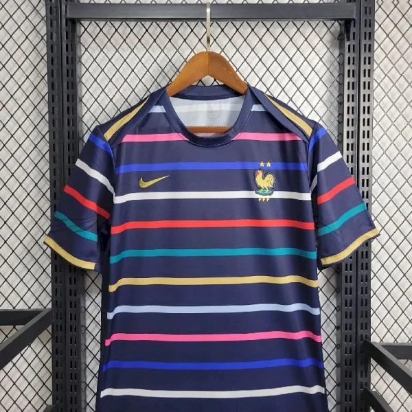 2024 France Training Wear Football Shirt 1:1 Thai Quality