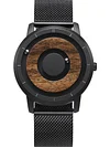 Wooden Watches Magnetic Fancy Minimalist Unisex Watches Swiss Quartz Watch