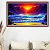 Luxury AB Velvet Diamond Painting Kit - Seaside Scenery