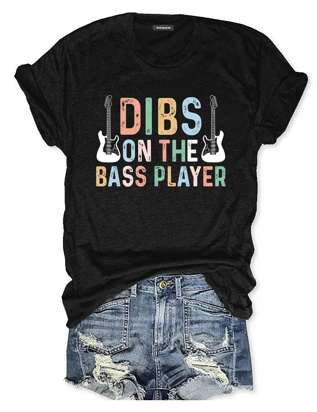 Dibs On The Bass Player T-shirt
