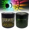 Solar Fence Lights Mandala Theme Waterproof Metal Solar Powered Deck Step Stair Lights for Garden Post Patio Decor Gifts for Women Mom