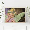 Diamond Painting-DIY Crystal Rhinestone Winged Elf Girl