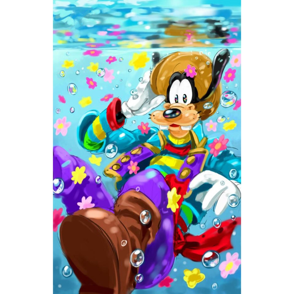 

30*40CM-Round Drill Diamond Painting-Cartoon, 501 Original