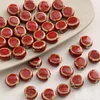 Retro Red Kiln Transmutation Pottery Clay Beads DIY Accessories