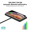 15W Car Wireless Phone Charger Fast Charging Charger Mat for IPhone Mobile Phone