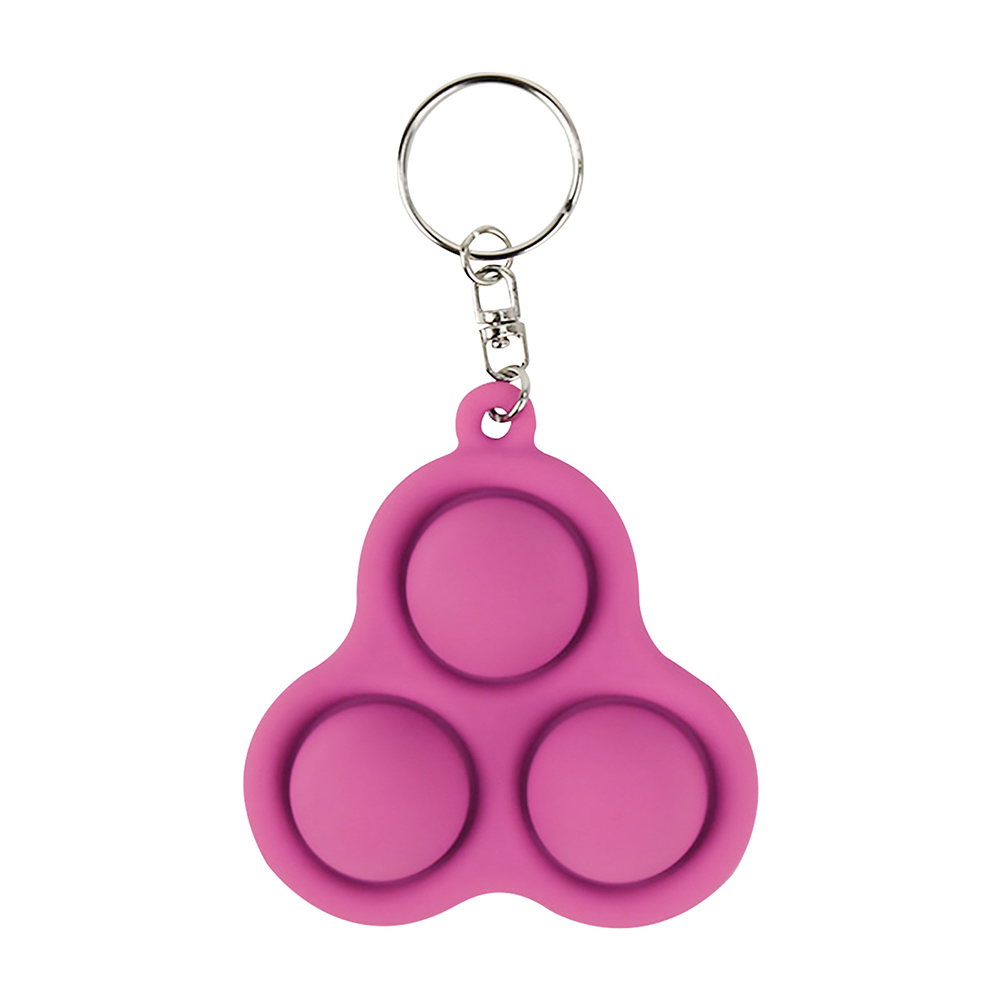 

Triangle Pink Keychain - Pop It Fidget Toy, 501 Original