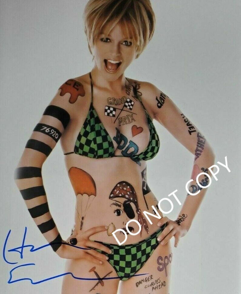 Heather Graham 8 x10 20x25 cm Autographed Hand Signed Photo Poster painting