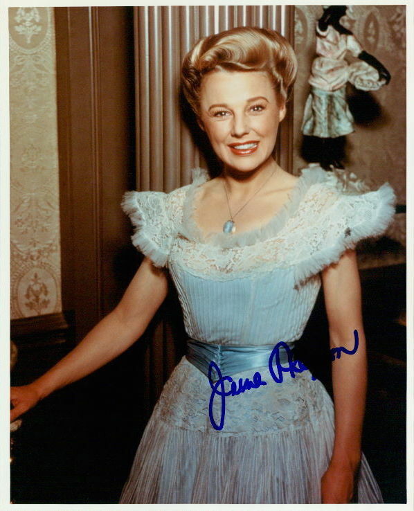 June Allyson signed 8x10 Photo Poster painting In-person