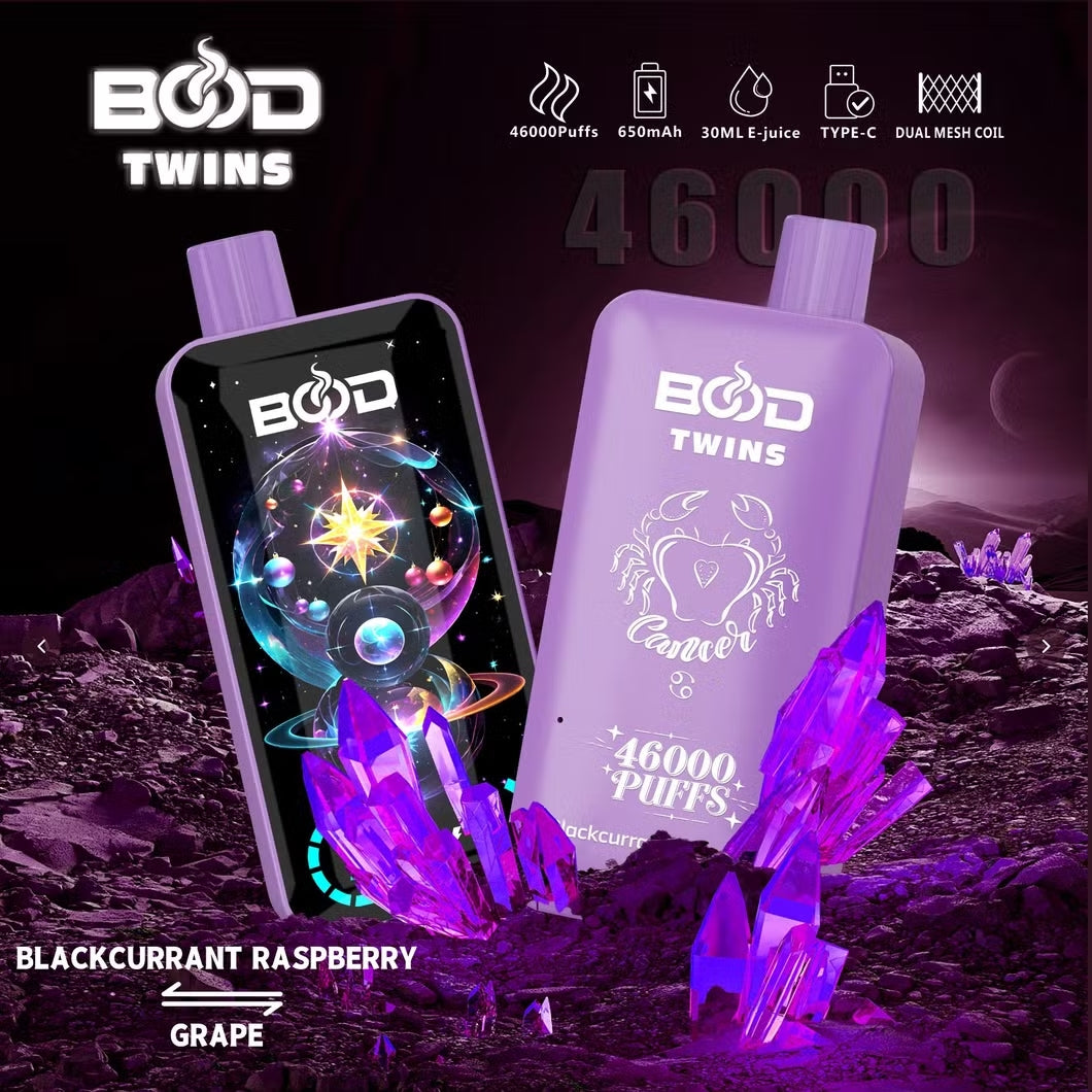 BOOD TWINS 46000 Puffs Disposable Vape Wholesale BOOD CTYVape